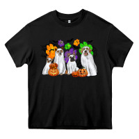 Black ghost dogs Heavy Core Tee - CowGirlArtShop