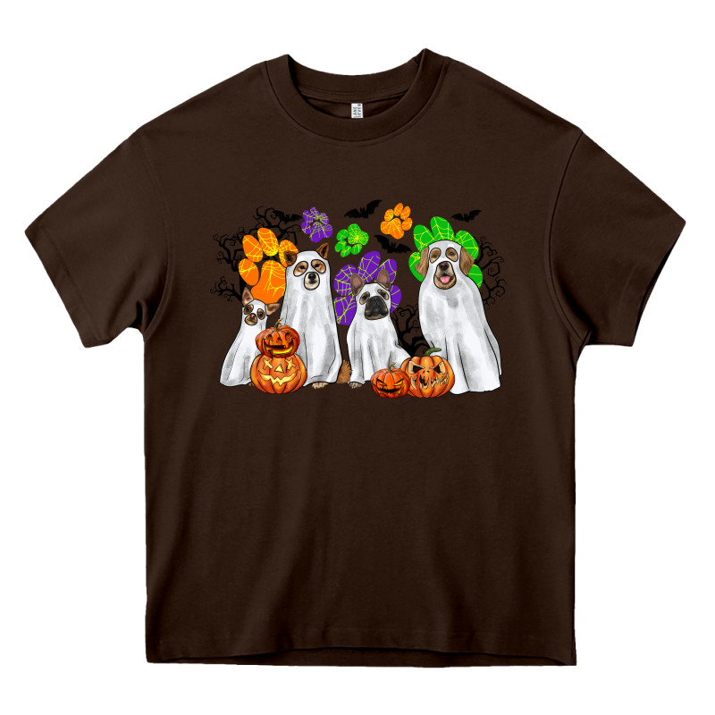 Ghost Dogs Heavy Core Tee by CowGirlArtShop | Teevron