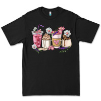 Black Mama coffee cup mother's day Premium Tee - HowdyJamesFarm