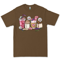 Cacao Mama coffee cup mother's day Premium Tee - HowdyJamesFarm