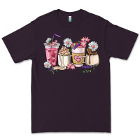 Plum Mama coffee cup mother's day Premium Tee - HowdyJamesFarm