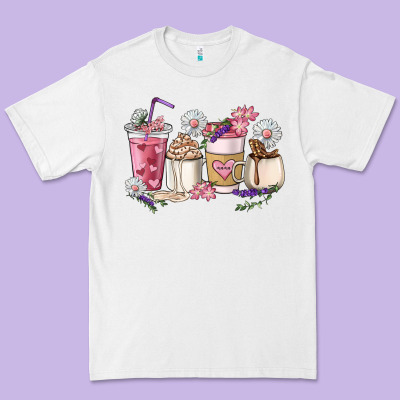 Mama Coffee Cup Mother's Day Premium Tee Designed By Howdyjamesfarm