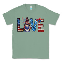 Sage 4th Of July love gnome Classic Tee - HowdyJamesFarm