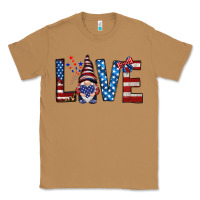 Toasted Coconut 4th Of July love gnome Classic Tee - HowdyJamesFarm