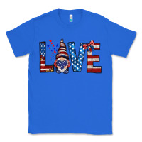 True Royal 4th Of July love gnome Classic Tee - HowdyJamesFarm