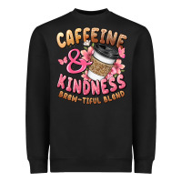 Black caffeine and kindness brewtiful blend Heavyweight Sweatshirt - JahusDesignShop