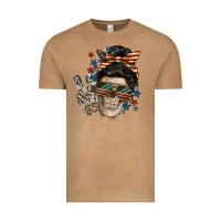 Vintage Camel American Mother skull Mother's Day Vintage Tee - FaDigitalArtStudio