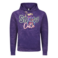 Cloud Purple l am snow cute Vintage Hoodie - CowhideDigitalArt