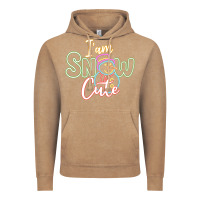 Vintage Coffee l am snow cute Vintage Hoodie - CowhideDigitalArt