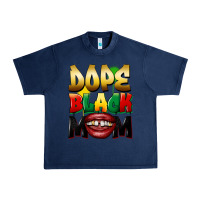 Navy dope black mom Urban Heavy Tee - FaDigitalArtStudio