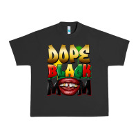 Pigment Black dope black mom Urban Heavy Tee - FaDigitalArtStudio