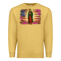 Antique Gold america our lady of guadalupe Premium Sweatshirt - JahusDesignShop