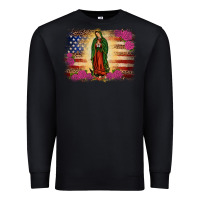 Black america our lady of guadalupe Premium Sweatshirt - JahusDesignShop