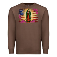 Chestnut america our lady of guadalupe Premium Sweatshirt - JahusDesignShop