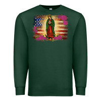 Sports Green america our lady of guadalupe Premium Sweatshirt - JahusDesignShop
