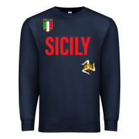 Navy sicily Premium Sweatshirt - baoMotion