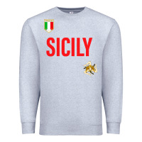 Heather Grey sicily Premium Sweatshirt - baoMotion