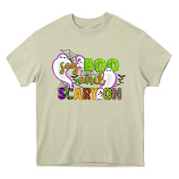 Mossy say boo and scary on Heavy Core Tee - CowGirlArtShop