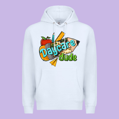 Daycare Dude Premium Hoodie Designed By Jasminsmagicworld
