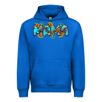 Cobalt western mama Urban Hoodie - RanaPortraitStore