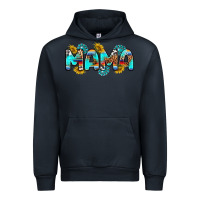 Navy western mama Urban Hoodie - RanaPortraitStore