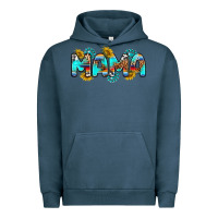 Pigment Midnight Navy western mama Urban Hoodie - RanaPortraitStore