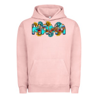 Pigment Salmon western mama Urban Hoodie - RanaPortraitStore
