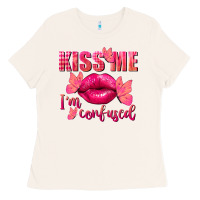 Bone Kiss me i'm so confused Valentine's Day Ladies Tee - FaDigitalArtStudio