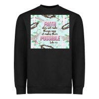Black faith does not make things easy Heavyweight Sweatshirt - JahusDesignShop