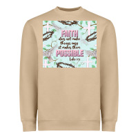 Mushroom faith does not make things easy Heavyweight Sweatshirt - JahusDesignShop
