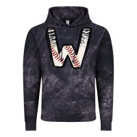 Cloud Black Baseball Alphabet Vintage Hoodie - CowhideDigitalArt