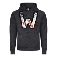Vintage Black Baseball Alphabet Vintage Hoodie - CowhideDigitalArt