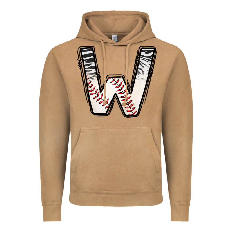 Baseball Alphabet Vintage Hoodie by CowhideDigitalArt | Teevron