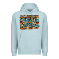 Blue Mist girls mama Premium Hoodie - RacoonDesign