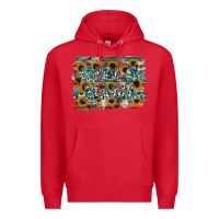 Red girls mama Premium Hoodie - RacoonDesign