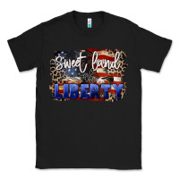 Black Sweet land of liberty 4th of july Classic Tee - CowGirlArtShop