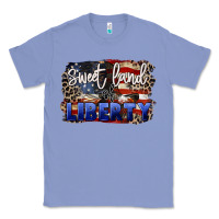 Colony Blue Sweet land of liberty 4th of july Classic Tee - CowGirlArtShop
