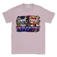 Lilac Sweet land of liberty 4th of july Classic Tee - CowGirlArtShop