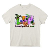 Cream lpn licensed practical nurse Heavy Core Tee - CowGirlArtShop