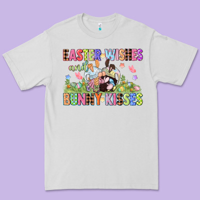 Easter Wishes And Bunny Kisses Easter Gnomies  Eas Premium Tee Designed By Cowgirlartshop