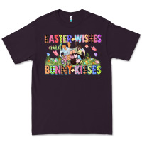 Plum Easter wishes and bunny kisses Easter gnomies  Eas Premium Tee - CowGirlArtShop