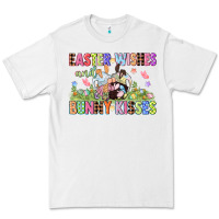 White Easter wishes and bunny kisses Easter gnomies  Eas Premium Tee - CowGirlArtShop