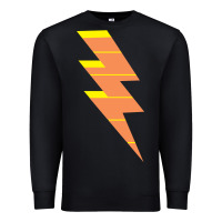 Black LIGHTNING BOLT Premium Sweatshirt - baoMotion
