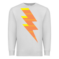 Dove Grey LIGHTNING BOLT Premium Sweatshirt - baoMotion