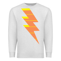 Oatmeal Heather LIGHTNING BOLT Premium Sweatshirt - baoMotion