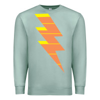 Seafoam LIGHTNING BOLT Premium Sweatshirt - baoMotion