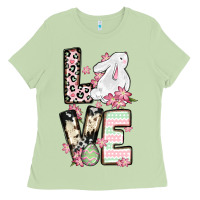 Matcha Love Easter bunny Ladies Tee - OliviaCreatesArt