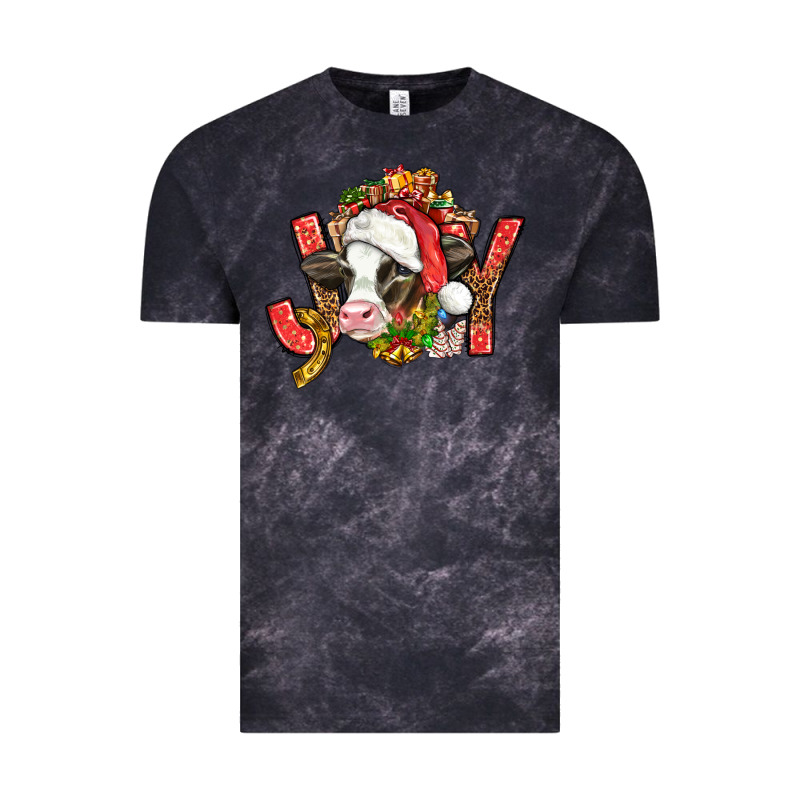 Joy Christmas With Cow Bbs Vintage Tee by BundleAndBundleShop | Teevron
