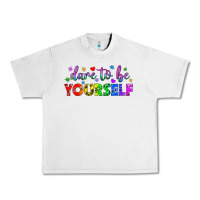 Lunar Rock Western Dare To Be Yourself LGBTQ Urban Heavy Tee - BundleAndBundleShop