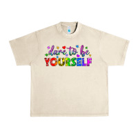 Sandshell Western Dare To Be Yourself LGBTQ Urban Heavy Tee - BundleAndBundleShop